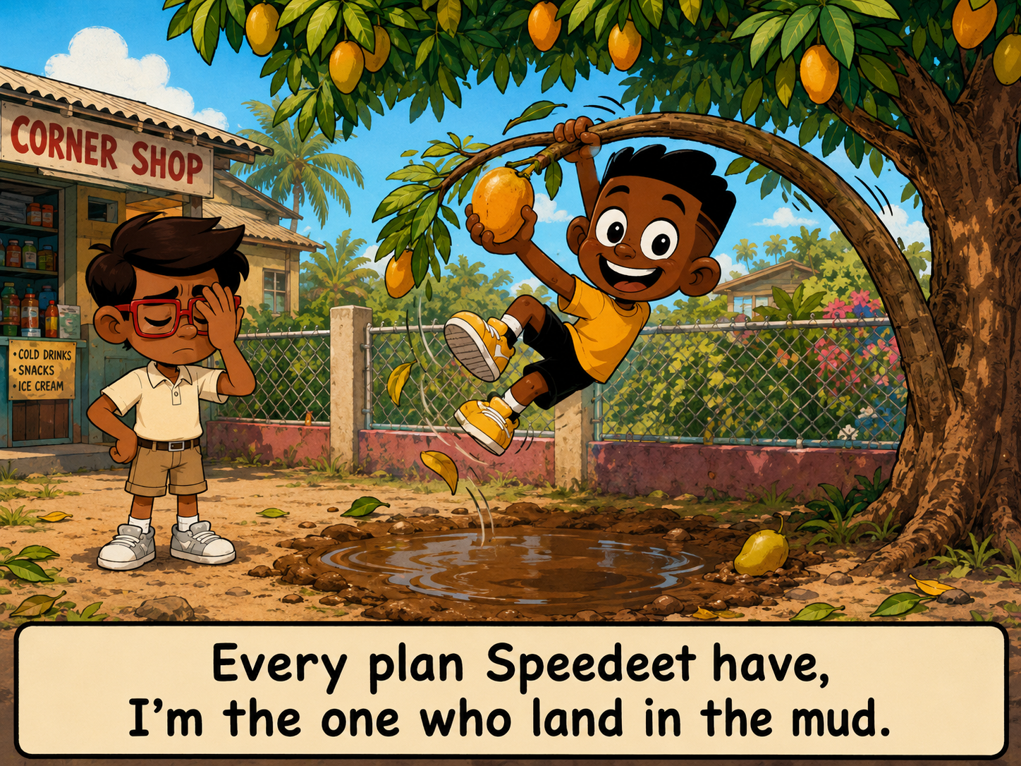 Cartoon: Speedeet & Wilar — Kite