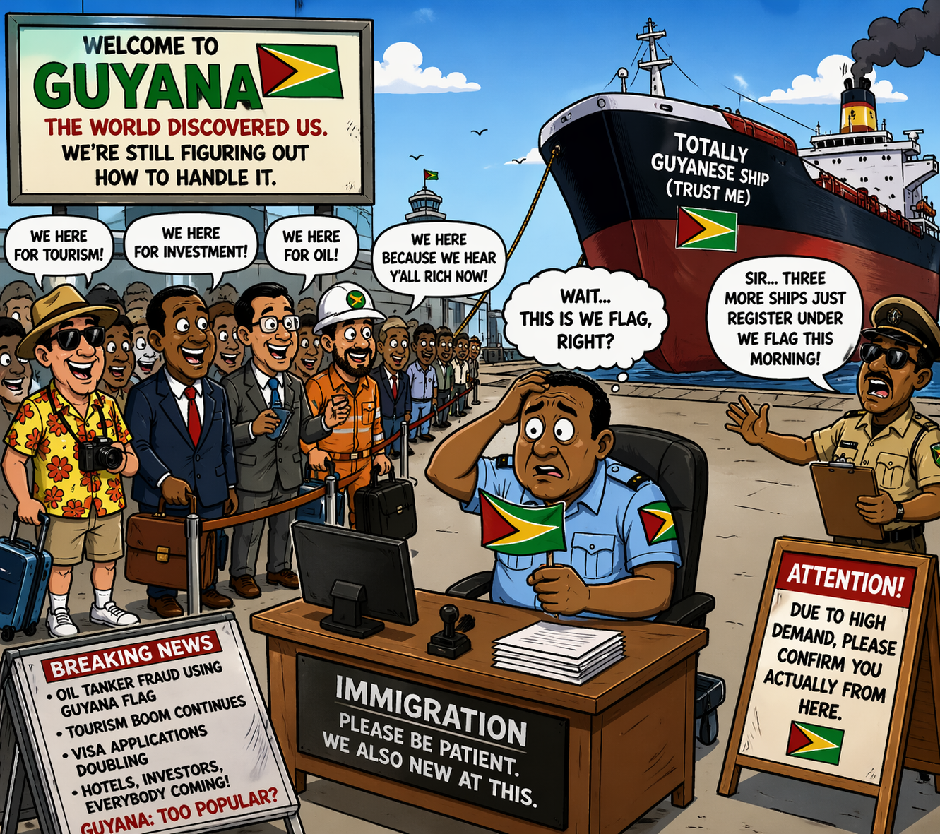 Welcome to Guyana: The World Discovered Us