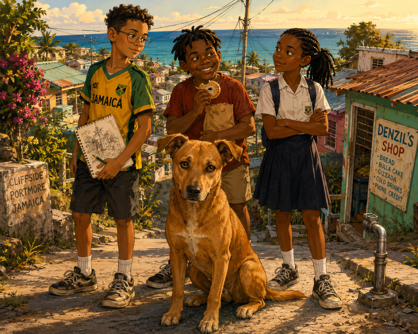 Benji and the Cliffside Crew — cover