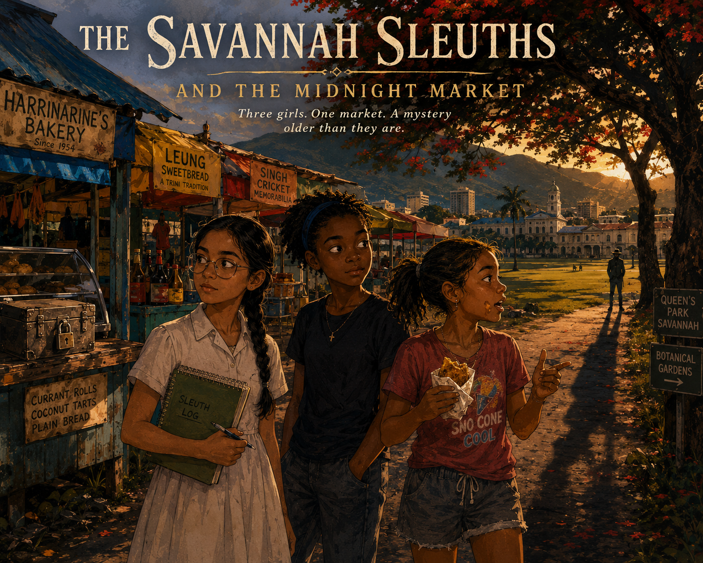 The Savannah Sleuths and the Midnight Market — cover
