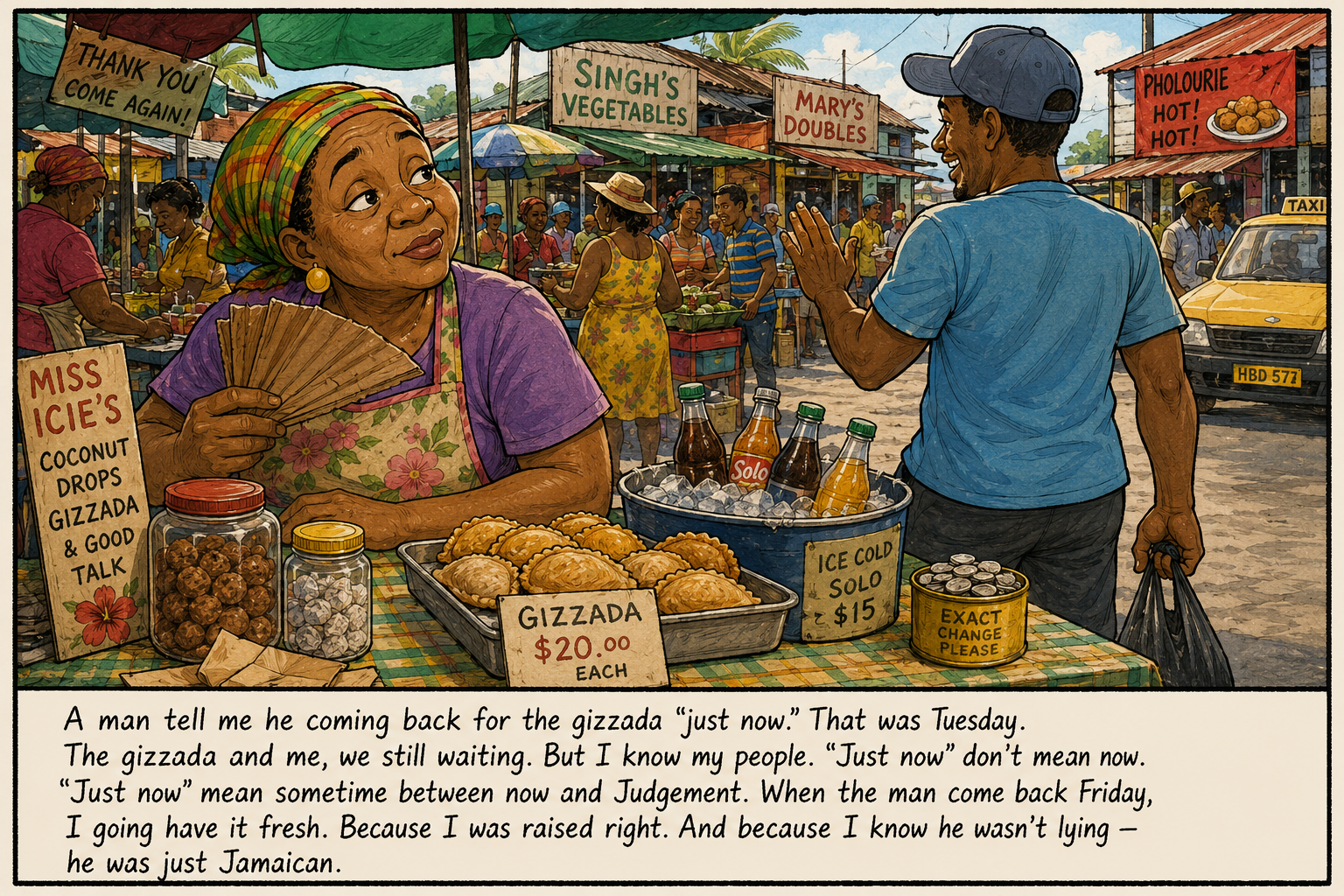 From Miss Icie Table: What the Table Know