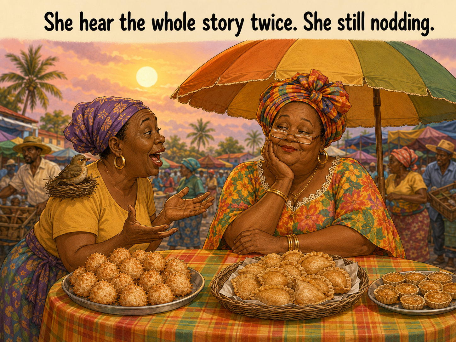 From Miss Icie Table: The Weather Report